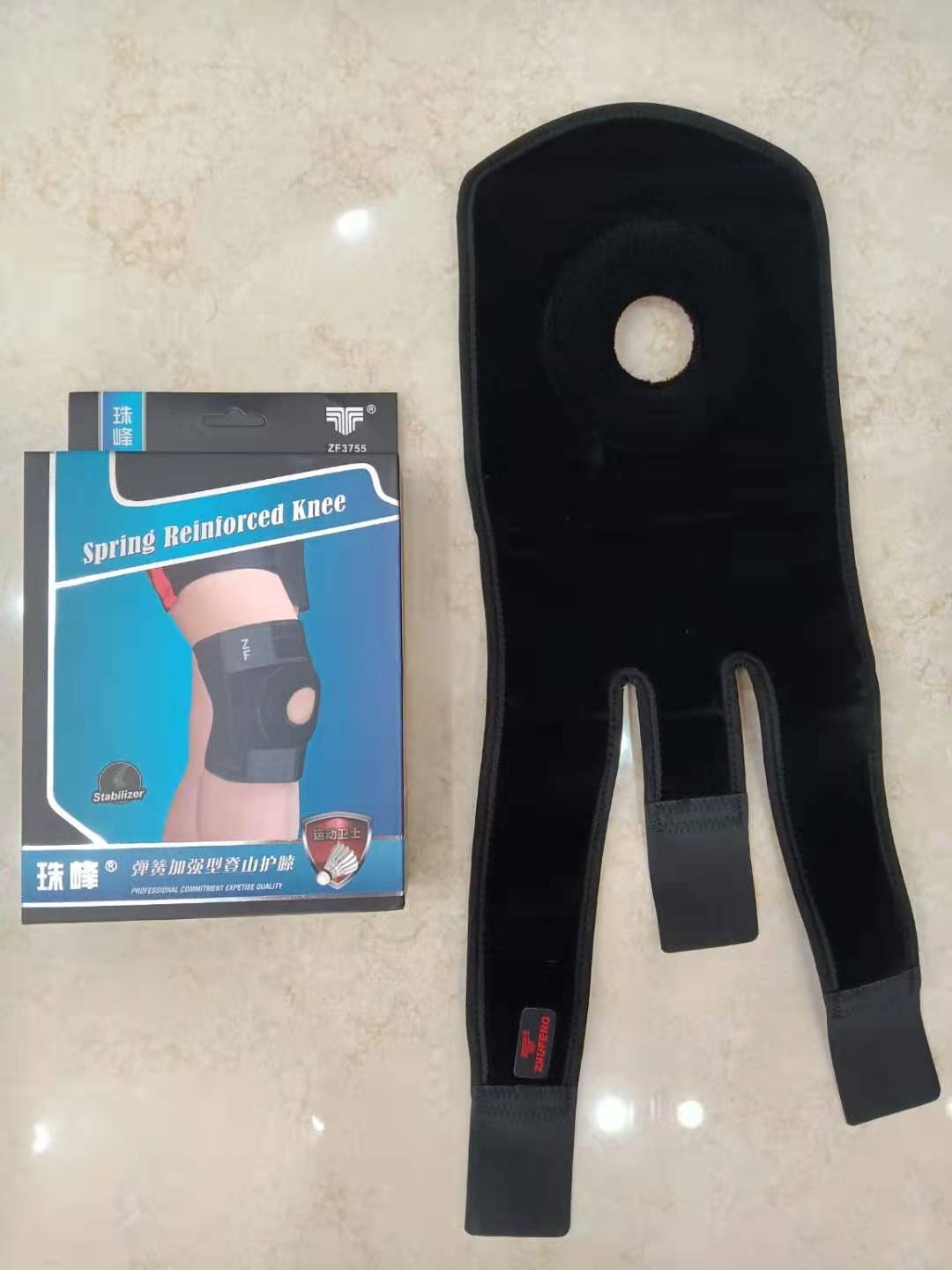 Everest 3755 Professional Adjustable Pressurized Springs Mountaineering Kneecap Basketball Football Fitness Sports Kneecap