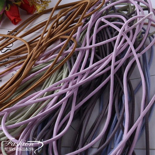 Аксессуар для волос, импортные свежие аксессуары, эластичная резинка, DIY, японские и корейские, 10 цветов, 3мм