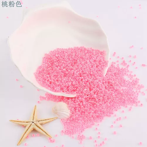 Браслет из бисера ручной работы, кремовые бусины, аксессуар для тренировок, DIY, 2мм