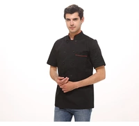 Летний черный короткий тонкий материал