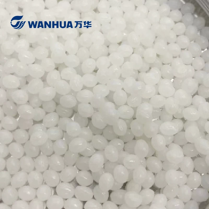 Wanhua новые продукты Fordererless PUR гранулы запечатывающая граница зажим 7010 горячий музей высокотемпературная деревообрабатывающая мебель кромочная клей-частицы