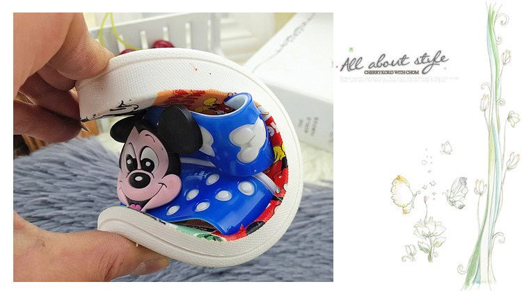 Pantoufles enfants en autre pour été - semelle caoutchouc naturel - Ref 1006131 Image 32