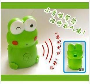 Frog Greeting Machine Can recording light induction Greeting Guest doorbell Greeting Guest Doorbell electronic doorbell Greeting Doorbell