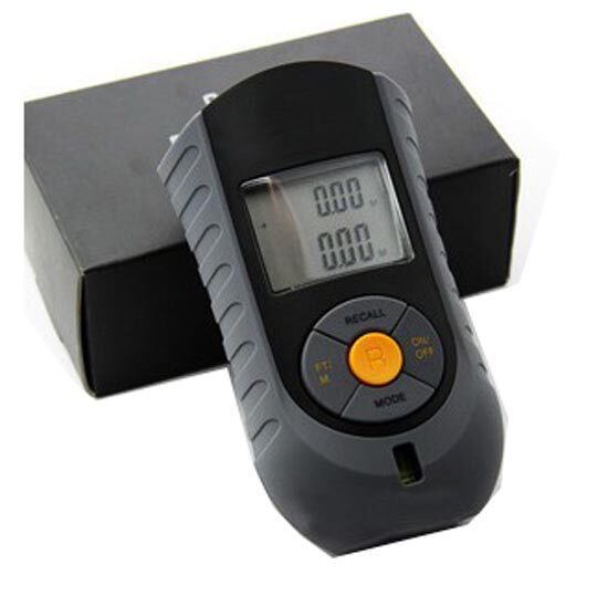 Infrared laser positioning ultrasonic rangefinder with gradienter electronic digital ruler house space area measuring instrument