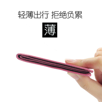  2019 new mini ultra-thin small wallet cowhide womens short wallet leather wallet female ultra-thin wallet female