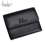 Мужской картхолдер, кожаные карточки, короткий ультратонкий маленький универсальный бумажник, из натуральной кожи