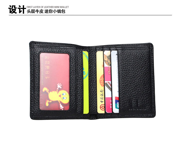 Ví mini Slim Ví nam ngắn Ví da chính hãng Ví dọc dành cho sinh viên ví đẹp