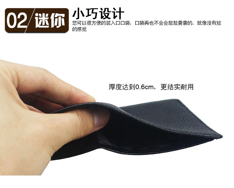 Ví mini Slim Ví nam ngắn Ví da chính hãng Ví dọc dành cho sinh viên ví đẹp