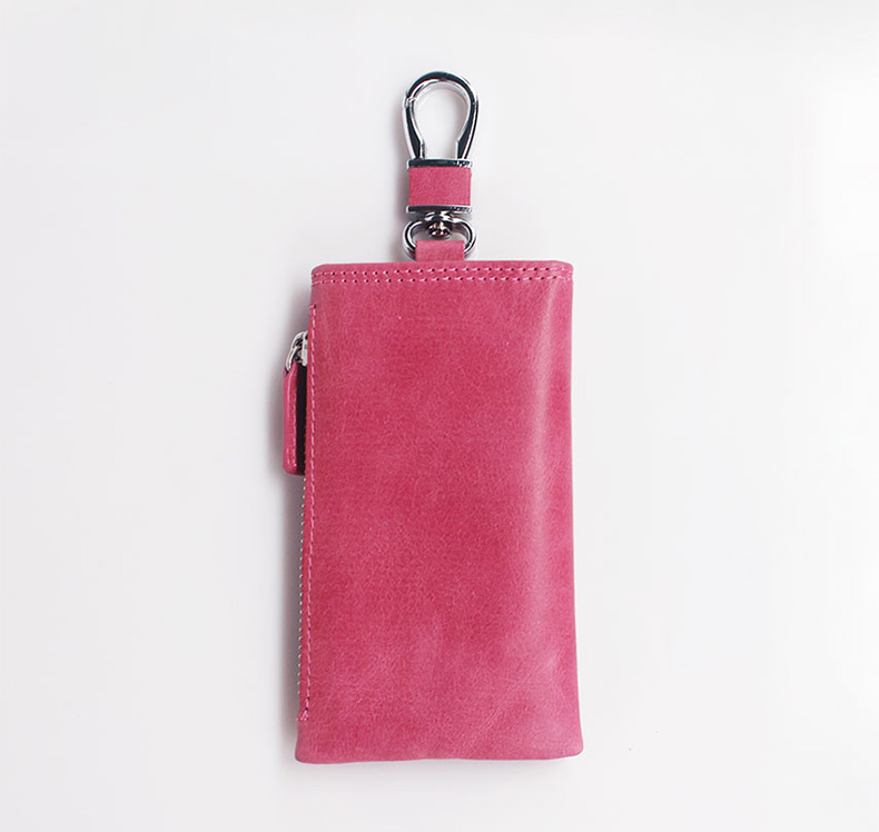 Zordani 2019 mới top top da xe chìa khóa túi xách nữ xu hướng túi key lady túi xách - Trường hợp chính túi đựng chìa khóa