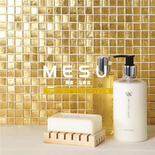 Стеклянная мозаика на стену, современный и минималистичный бассейн