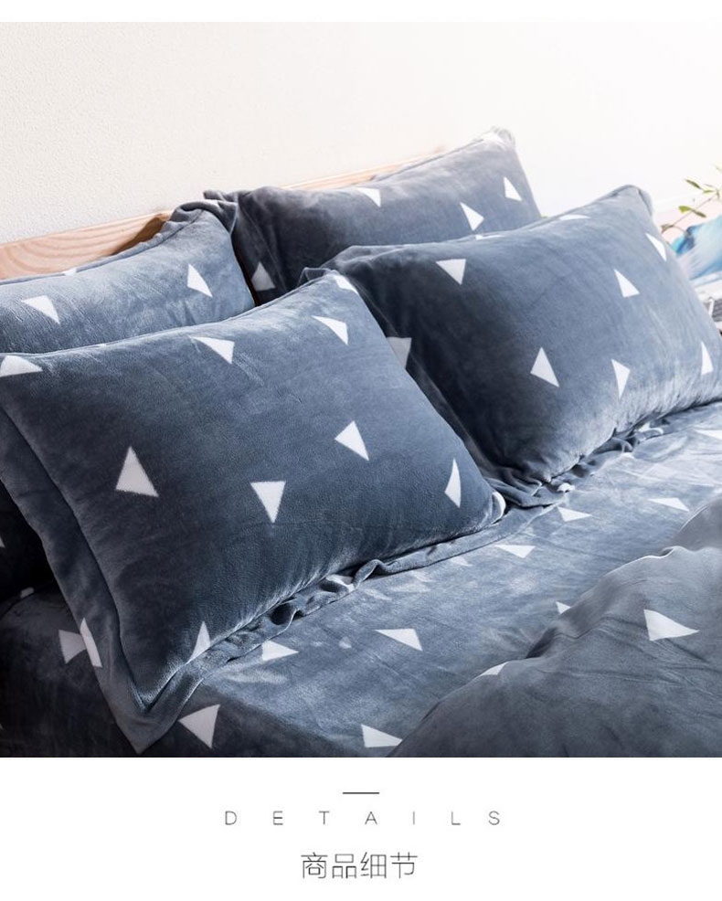 Một cặp flannel gối vận chuyển san hô nhung gối với một áo gối đơn gối gối cao su gối bìa cặp da - Gối trường hợp goi om