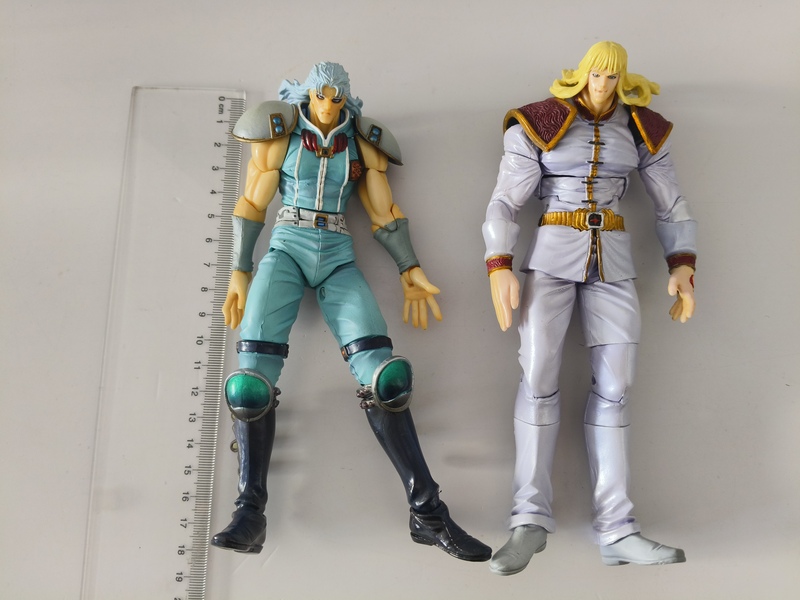In Stock I Fist of the North Star Kaiyodo Ocean Hall 200X Sheen Rey Japanese Version Movable Action Figure Model