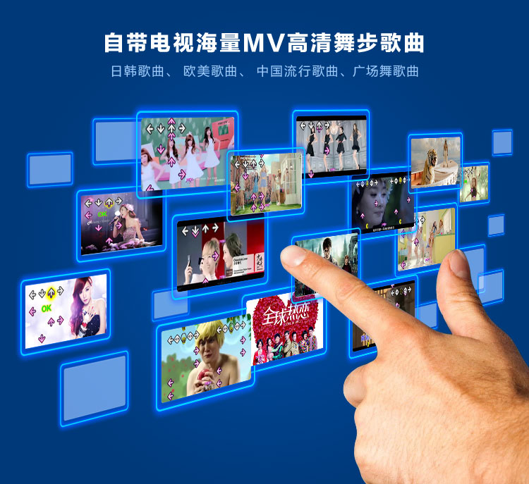 Dance Overlord HD MTV Double Dance Pad TV Máy tính Dual-sử dụng không giới hạn Tải về Yoga Square Dance Dance Machine gia thảm nhảy audition