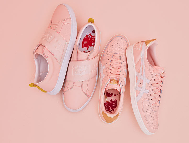 1日0点 Onitsuka Tiger 鬼塚虎 猪年特别款 LAWNSHIP 2.0 中性款运动休闲鞋 1183A364 ￥199