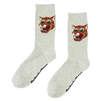 New product]Onitsuka Tiger Ghost Tiger Men and Women Autumn Classic Socks Tiger Retro Trend Mid-Tube Socks