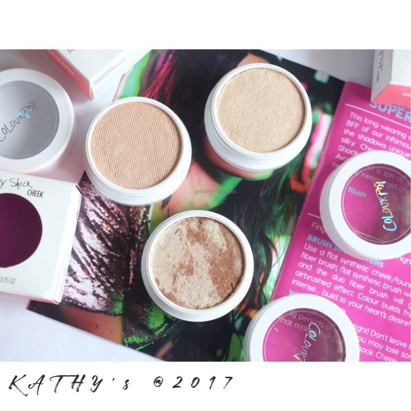 Spot Colorpop Bubble SuperShockCheek nổi bật Tiền Hippo phấn bắt sáng maybelline