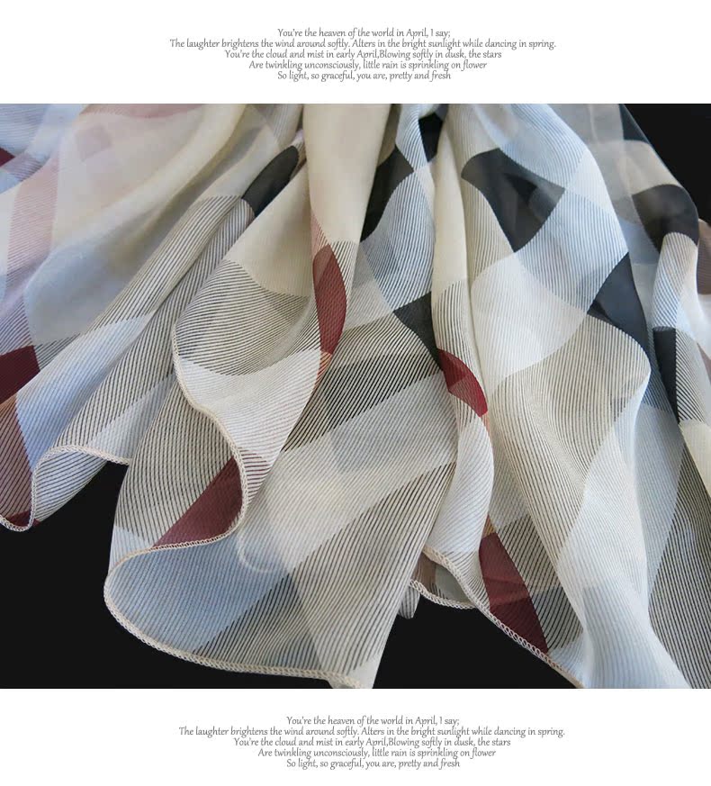 Foulard pour Femme en De la soie - Ref 3158027 Image 12