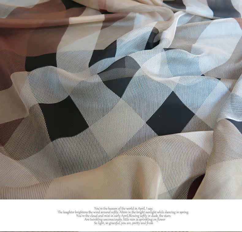 Foulard pour Femme en De la soie - Ref 3158027 Image 14