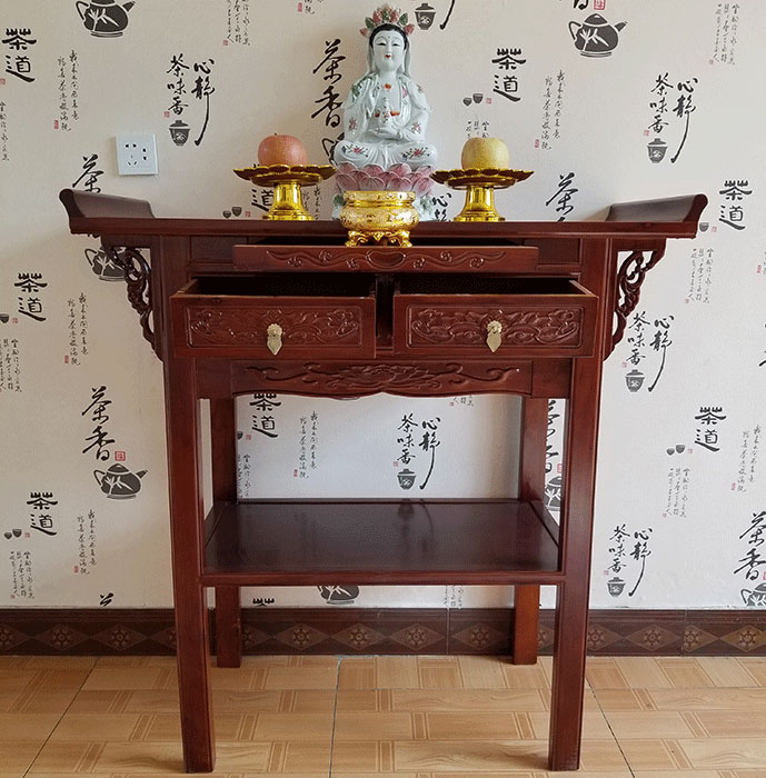Taiwan Buddhist Altar For Taiwan Home Living Room Wood Tables
