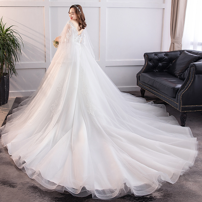 Extra Large 200 Pounds Wedding Dress 2019 New Bride Fat Mm 300