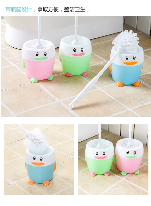 Bàn chải nhà vệ sinh tóc mềm xử lý dài bàn chải nhà vệ sinh - Thiết bị sân khấu đèn led chớp nháy sấm sét