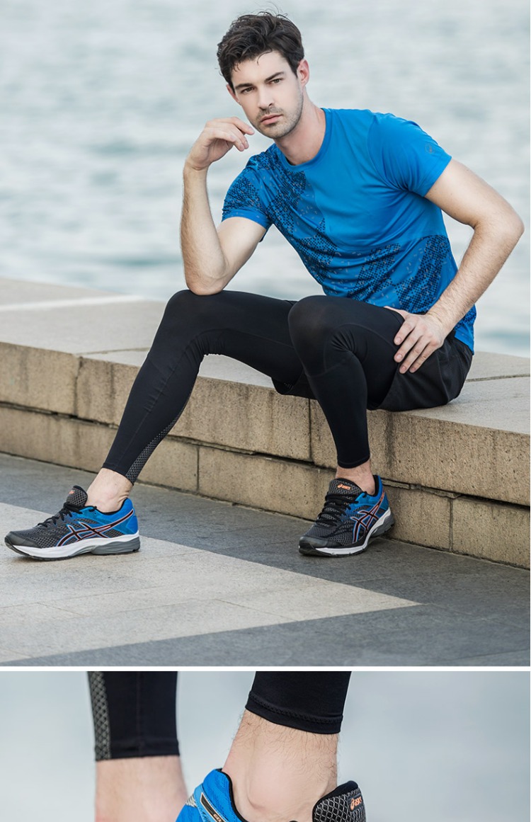 Giày nam ASICS yasehi GEL-FLUX 4 giày đệm thoáng khí T714N-9790 co - Giày chạy bộ giày thể thao nữ trắng