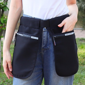 Casual outdoor multi-functional waist bag multi-pocket travel running sports mountaineering zipper work clothes apron for men and women