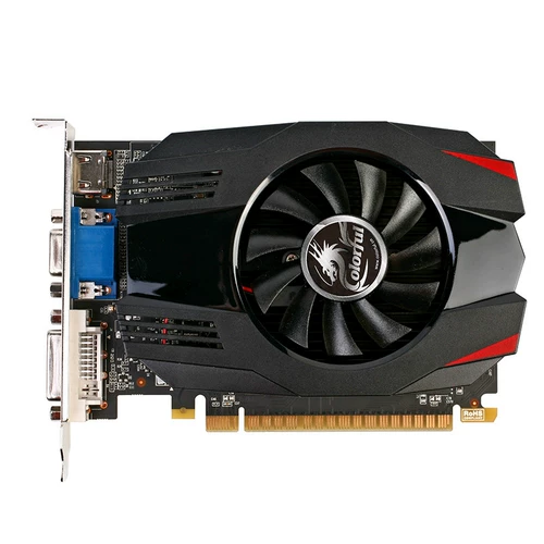 Красочная/Семь Rainbow GT730-4G/GT730-2GD3 Золотая версия компьютерная игра-видеокарта Полный интерфейс