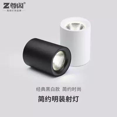 Zunge LED lantern Ming downlight bedroom living room 088 cafe COB eye protection energy-saving atmosphere household ceiling light