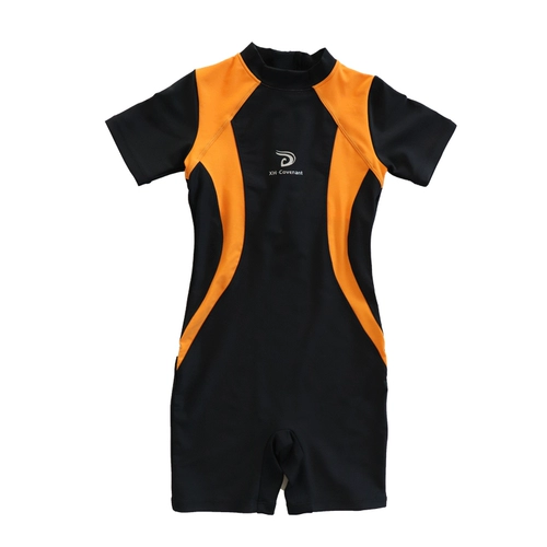 Детское боди, быстросохнущий купальник для тренировок для школьников, подходит для подростков