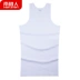 Nam Cực mới mùa xuân và mùa hè Áo thun co giãn hình chữ I cotton thể thao nam có áo lót có cổ