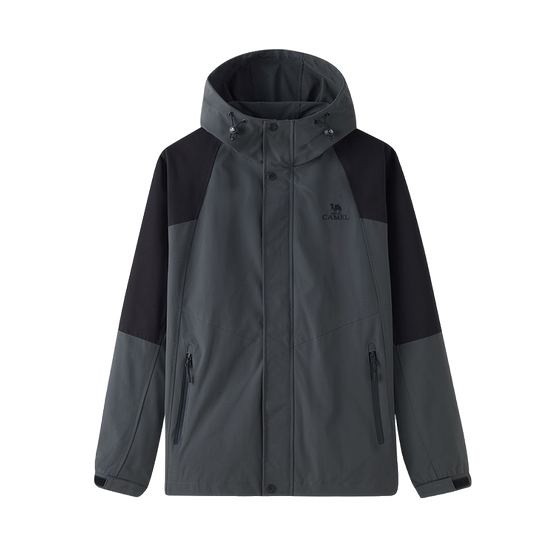 
[Shan Hai] Camel men's jacket 2024 autumn and winter outdoor windbreaker travel suit hiking mountaineering suit men