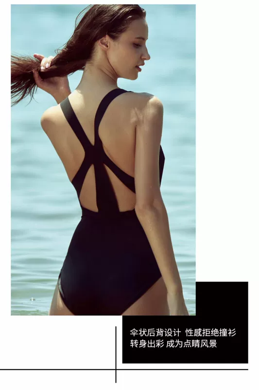 Đồ bơi nữ một mảnh của Speedo áo tắm kỳ nghỉ nữ áo tắm chống clo mỏng trong đồ bơi 2019 mới - Bộ đồ bơi One Piece đồ bơi liền thân váy