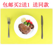 Silicone Dining Mat First Grade Children Elementary School Childrens Baby Insulation Mat Waterproof Anti-Oil Folding Eating Lunch Cloth