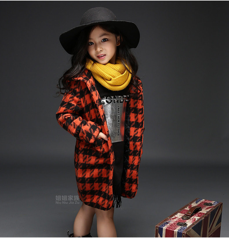 Manteau pour fille en cachemire - Ref 2162423 Image 17