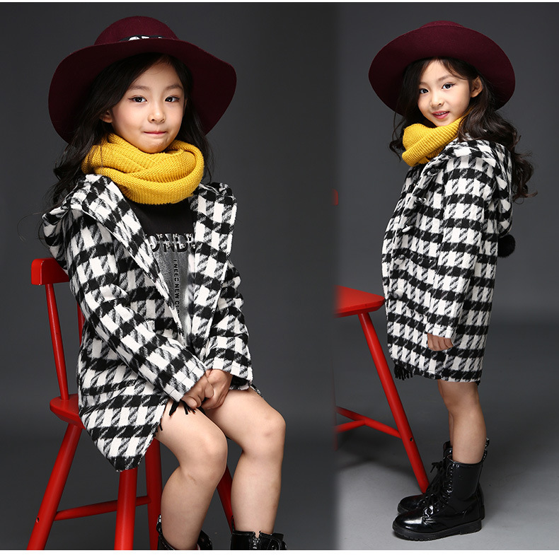 Manteau pour fille en cachemire - Ref 2162423 Image 15