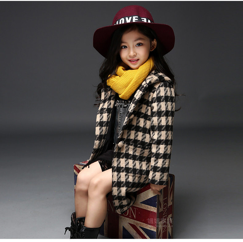 Manteau pour fille en cachemire - Ref 2162423 Image 28