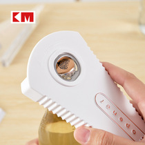 Magnetic can opener bottle opener