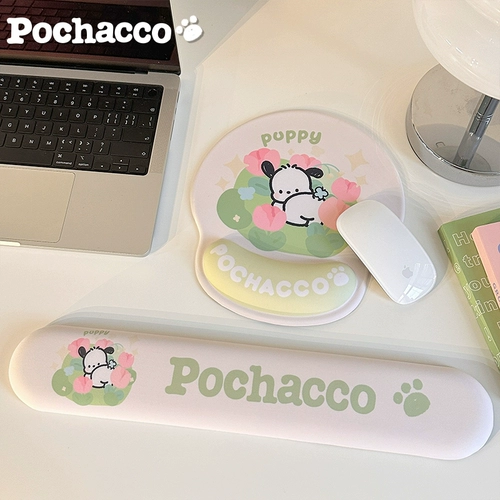 Tulip Mouse Pad Fast Guard Forist Pad Pad Ins Silicone Game 3D Трехмерные офисные ноты Pacha Dog