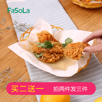 Japanese kitchen fried food oil absorption paper baking food fried barbecue special oil soup oil absorption film