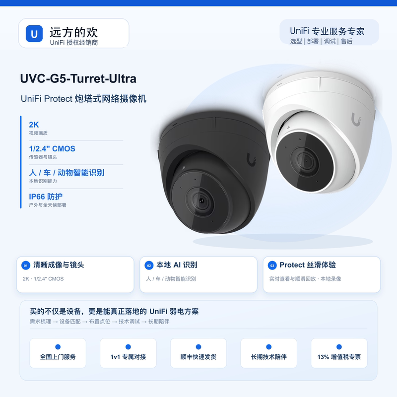 Ubnt Ubiquiti Unifi G5 Turret Ultra 2K Camera Outdoor Surveillance Ubnt Ubiquiti Unifi G5 Turret Ultra 2K Camera Outdoor Surveillance
