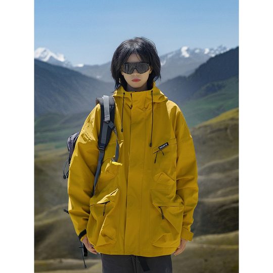 Japanese outdoor windproof waterproof jacket men and women