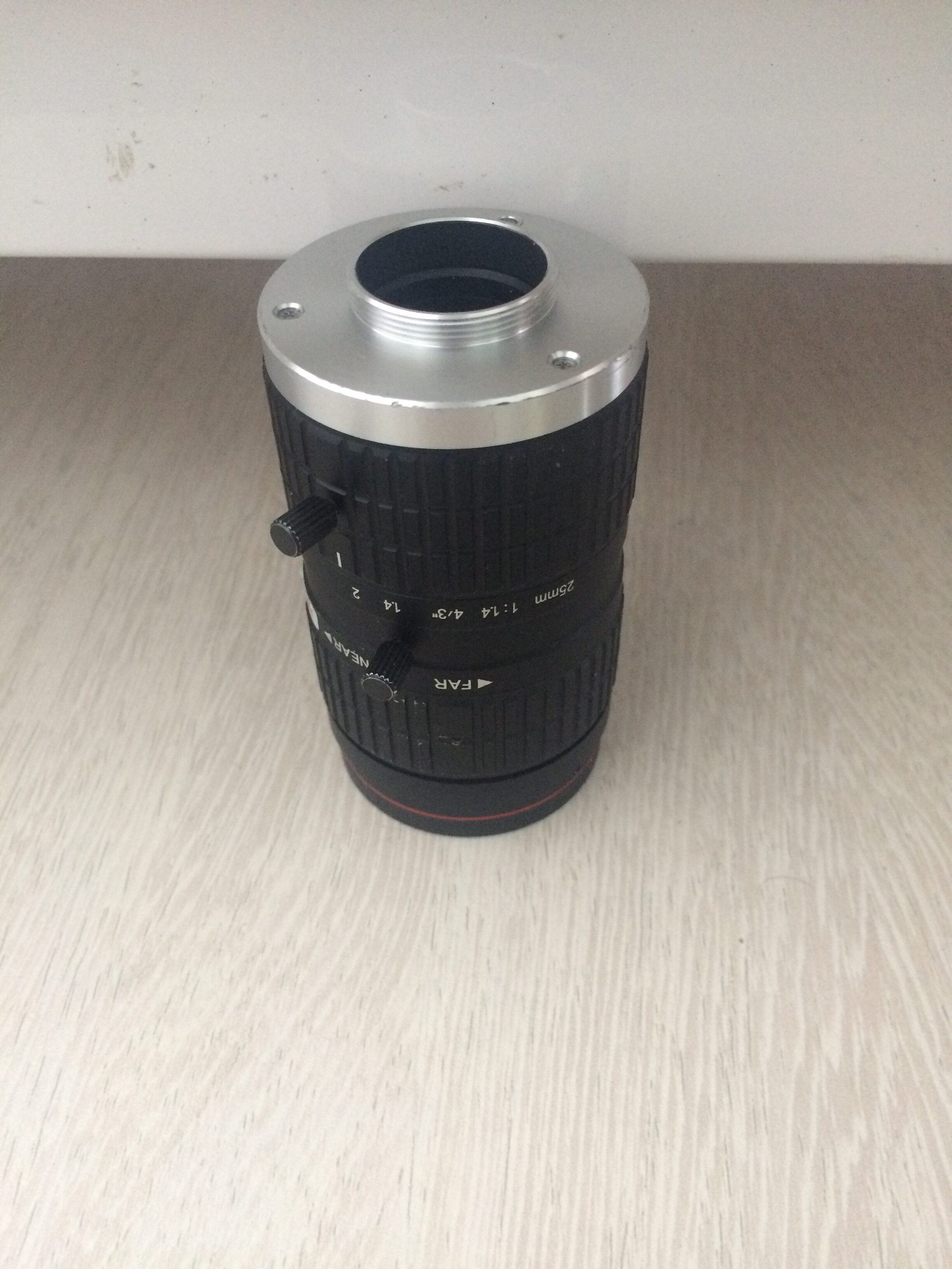 HIKVISION 8 MILLION industrial GRADE lens SF2514M-8MP 25MM FIXED FOCUS lens manual aperture