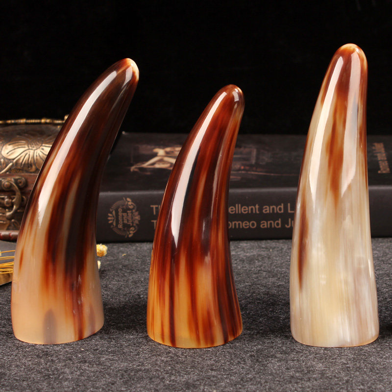 White Yak Corner Tip Scraping Barrel Cupping Jar Cupping Device Home Point Acupoint Stick Town Paper Handlebar Ancient Play Home Swing