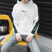 Áo len nam trùm đầu 18 mùa thu thủy triều mới hoodie đôi