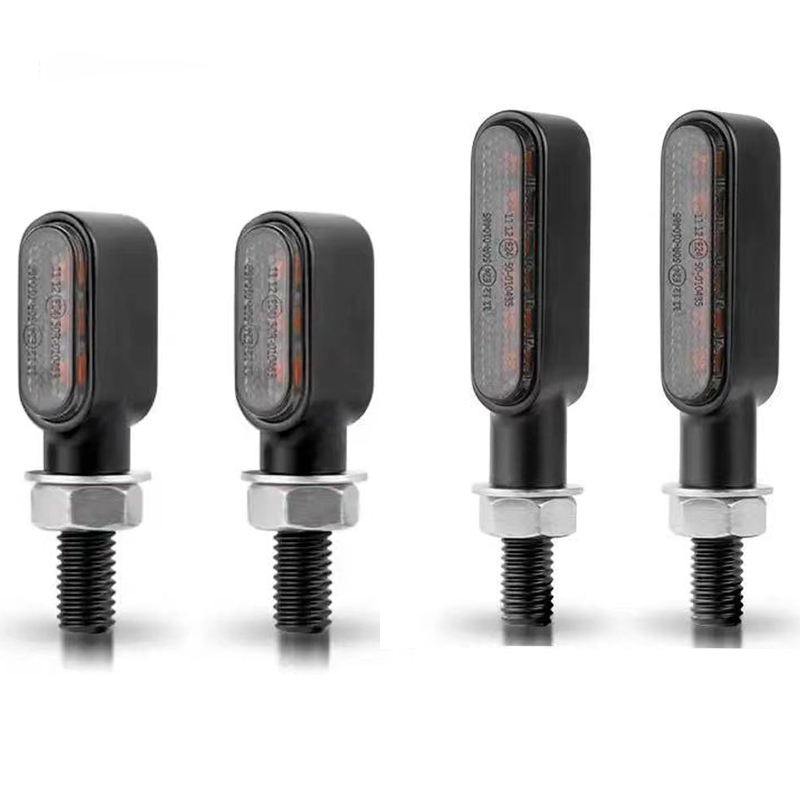 CFMOTO スズキ カワサキ 超高輝度 LED シグナルライト 12V ユニバーサルに適合するオフロード バイク用改造ミニ ターン シグナル ライト