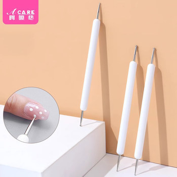 Nail Art Brush/Point Drill C1Pq801 - Easy-To-Use Dotting Pen for Rhinestone Application, Nail Art Tool, Crayon for Painting