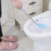 Stainless steel toilet brush Shunmei long handle cleaning brush