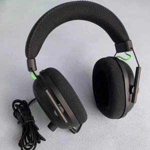 Razer雷蛇旋风黑鲨V2+USB声卡有线游戏THX音效电竞头戴式耳机耳麦