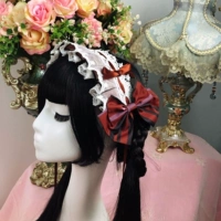 Бордовая повязка на голову